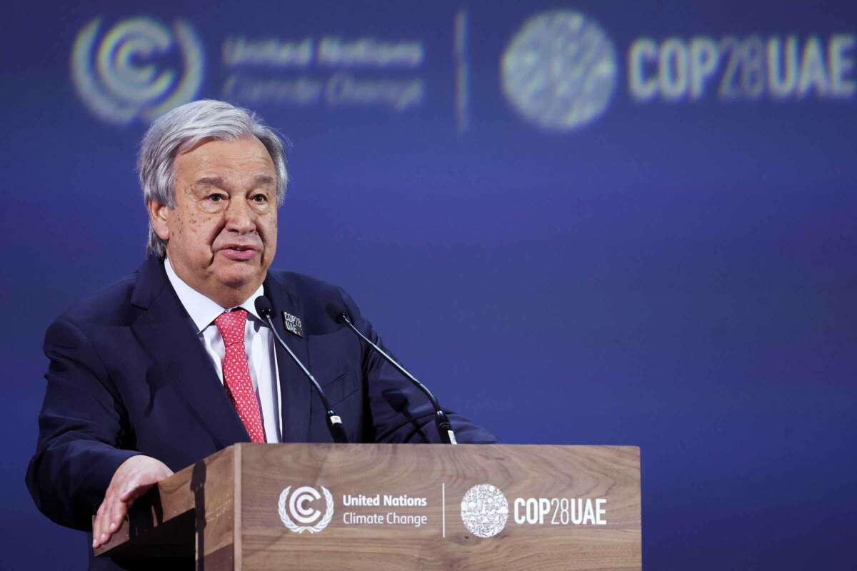 UN Secretary General Calls for Total Fossil Fuel Phaseout at COP28 |  Truthout