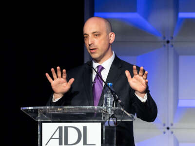 Jonathan Greenblatt, Anti-Defamation League (ADL) CEO and National Director, speaks at the ADL National Leadership Summit in Washington, D.C., on May 6, 2018.