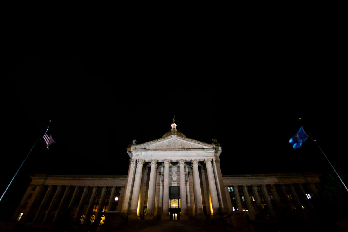 The Oklahoma State Capitol is pictured in Oklahoma City.