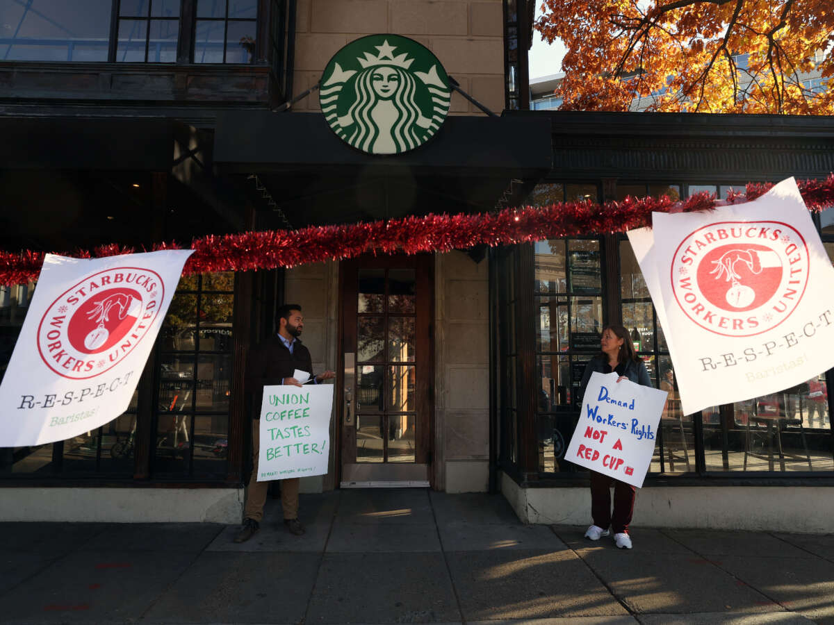 Starbucks Union Unveils Largest 1-Day Filing With 21 Stores Joining Effort