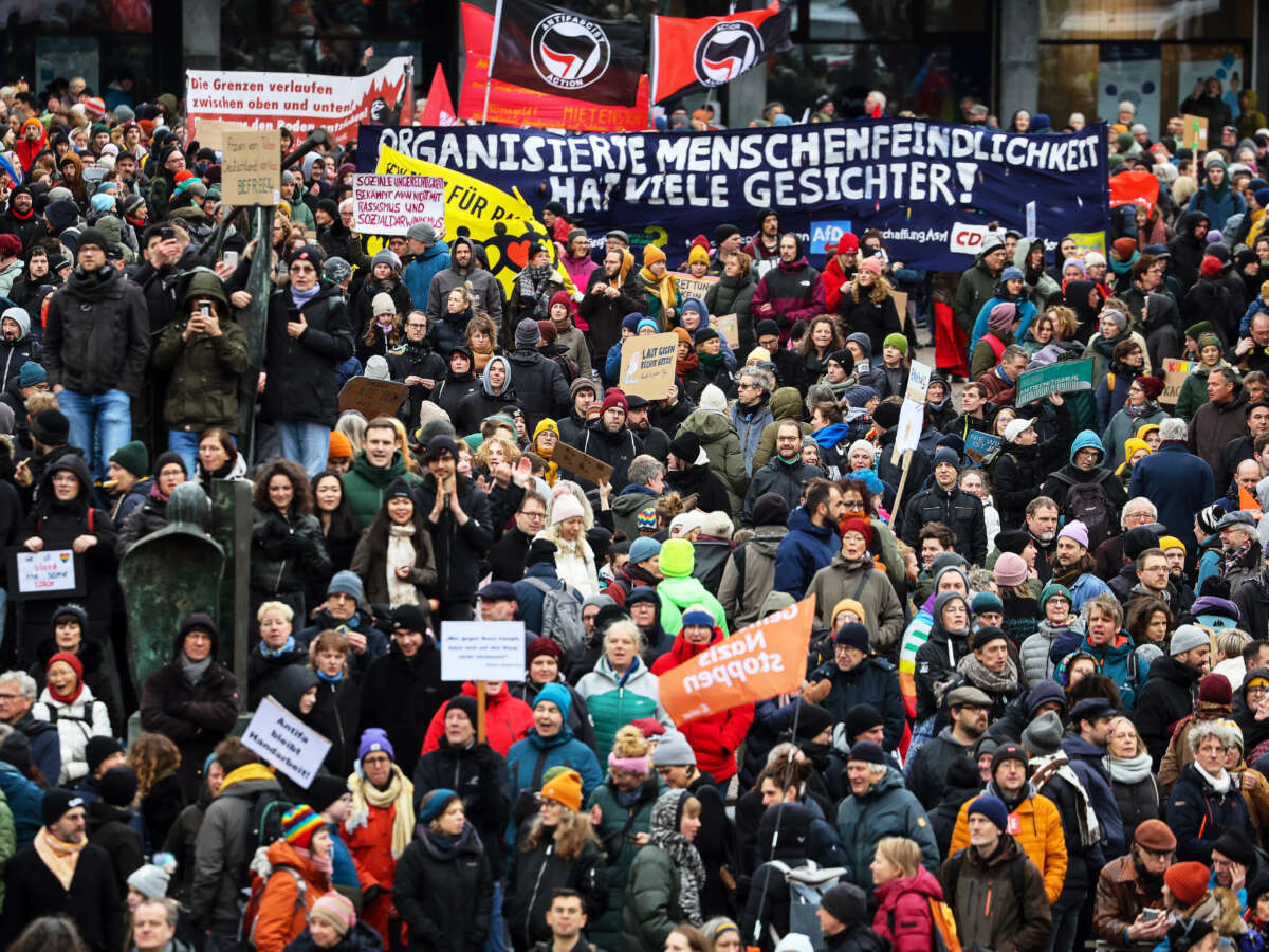 Over 200,000 Protest in Berlin Against Rise of German Far Right Party