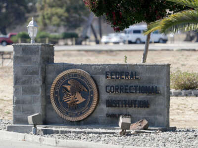 The Dublin Federal Correctional Institution is photographed on September 13, 2019, in Dublin, California.
