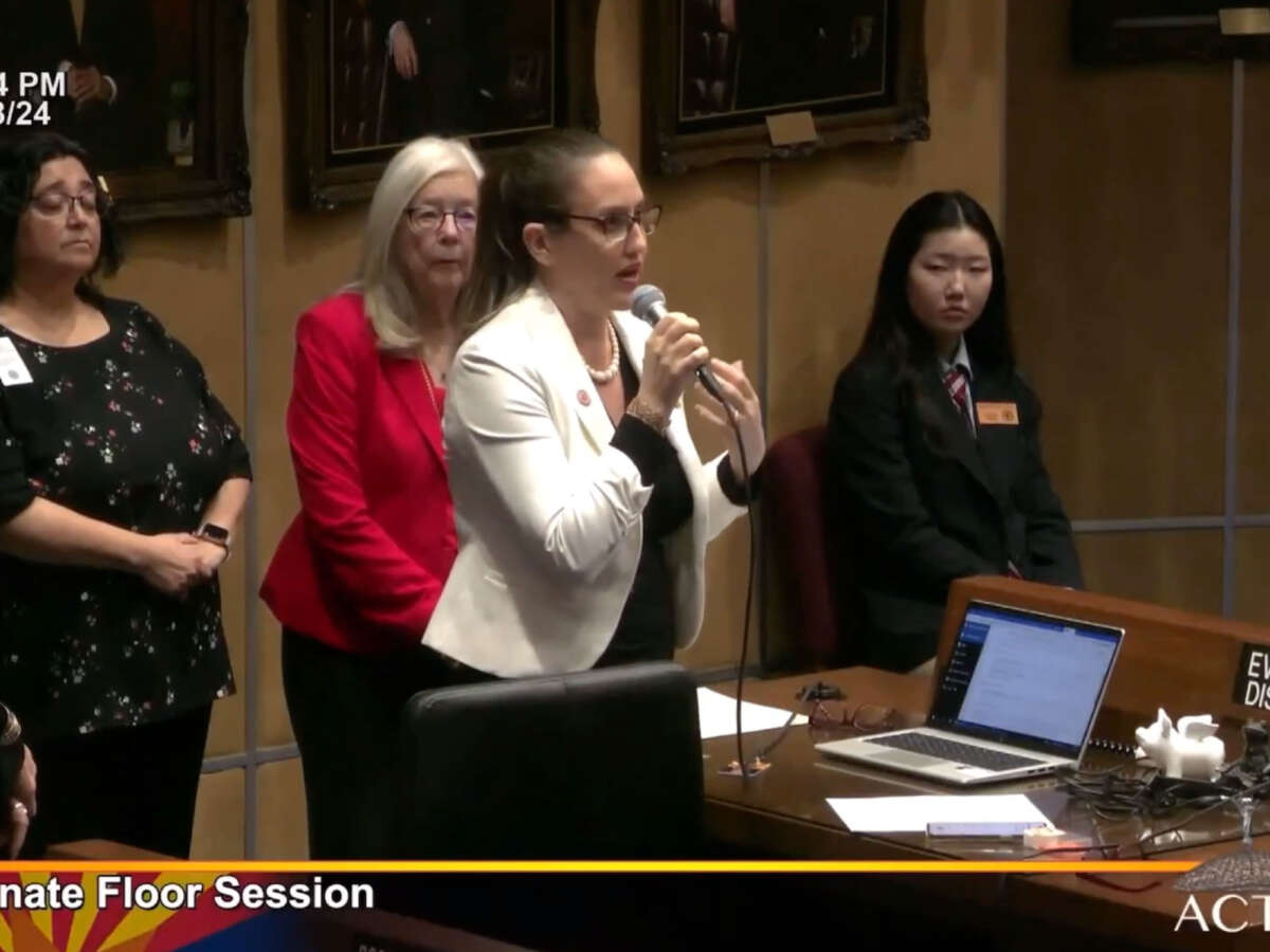 Arizona Lawmaker Details Harrowing Abortion Ordeal on State Senate Floor