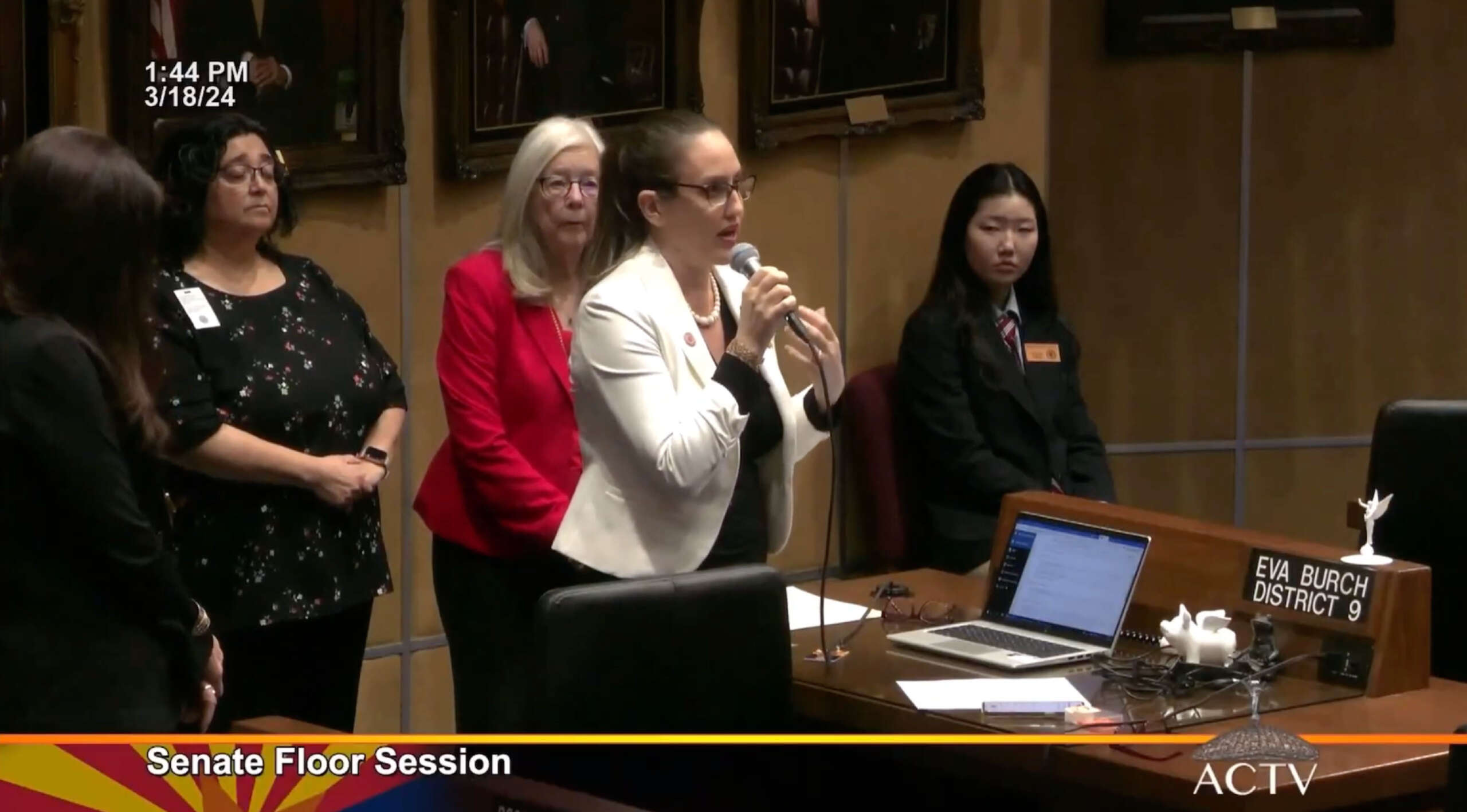 Arizona Lawmaker Details Harrowing Abortion Ordeal on State Senate