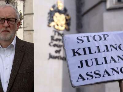 Jeremy Corbyn Calls for Pressuring Biden to Drop All Charges Against Assange