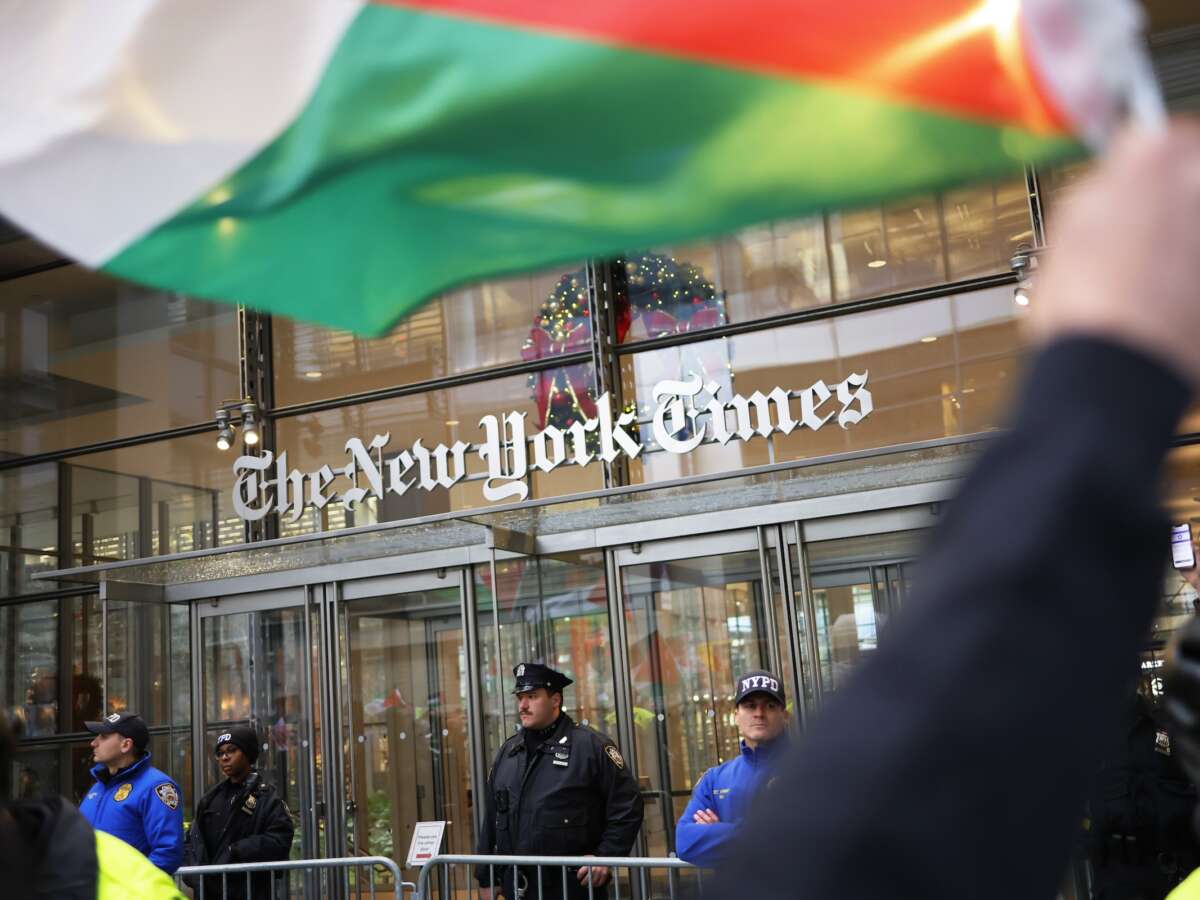 Leaked Document Shows NYT Censorship of Words Like “Genocide” in Gaza Coverage