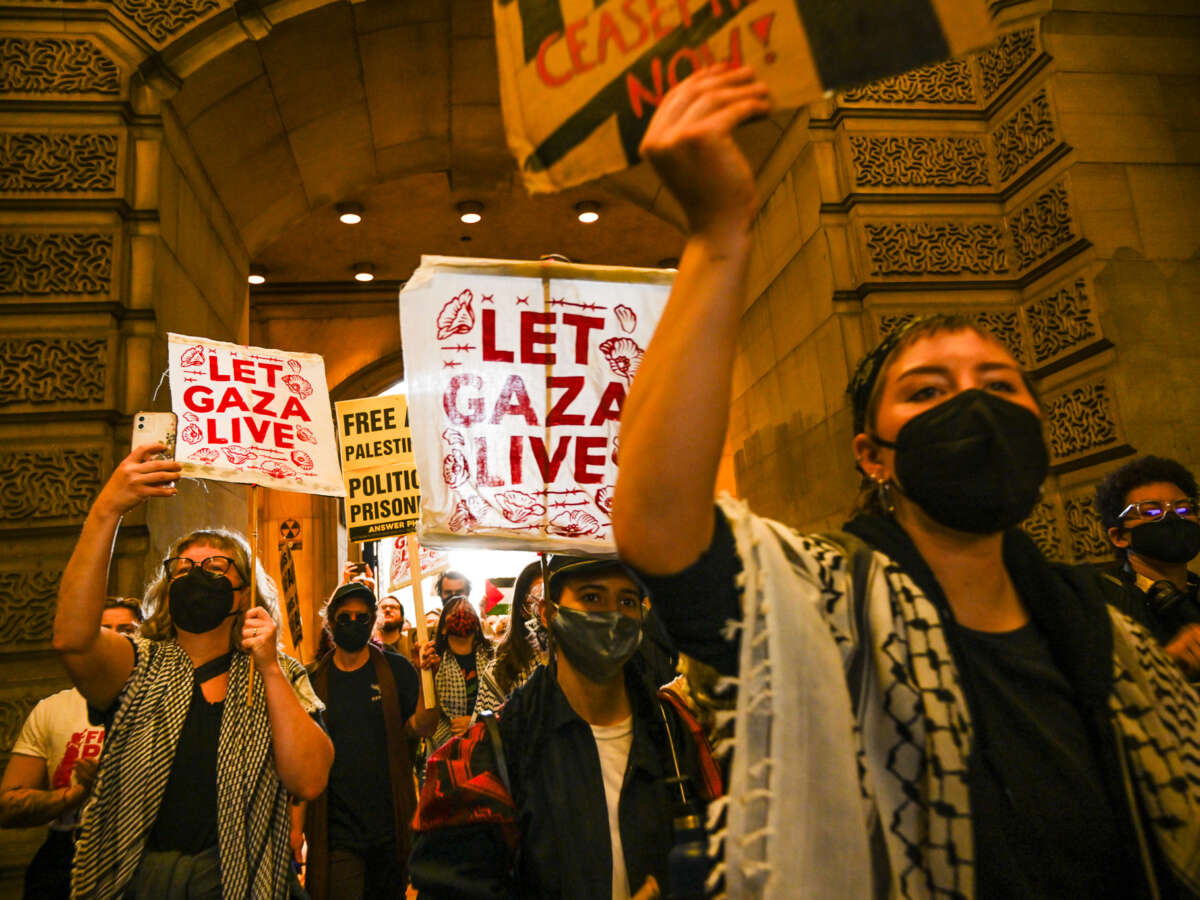 Demonstrators Across the World Disrupt Cities in Protest of Gaza Genocide