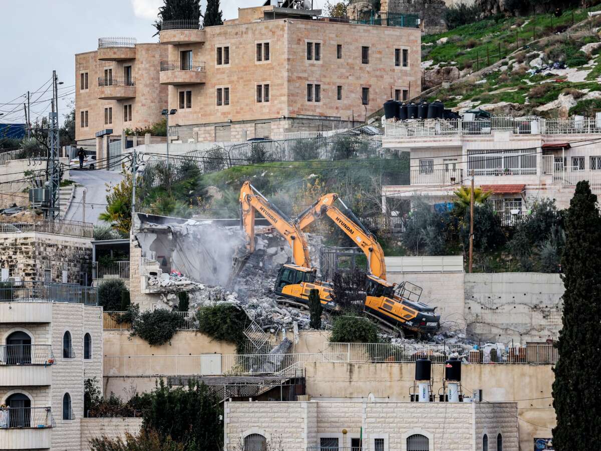 Israel Is Expanding Settlements in East Jerusalem at “Unparalleled” Rate