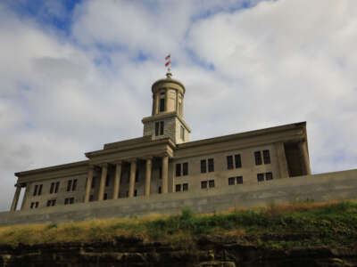 The Tennessee State Capitol is pictured in Nashville, Tennessee.