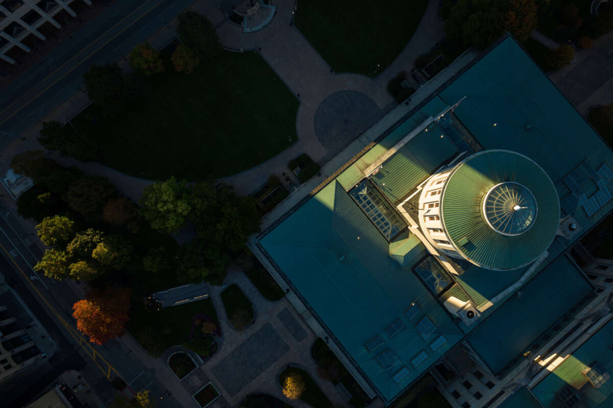 The Ohio Statehouse is pictured in Columbus, Ohio.