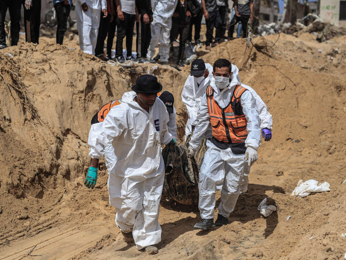 Mass Graves in Khan Yunis Reveal Unspeakable Horror of US-Backed Gaza Invasion