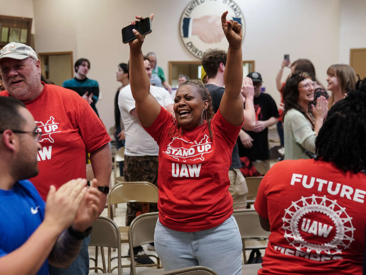 Tennessee Volkswagen Workers Vote to Join UAW in “Historic Victory”