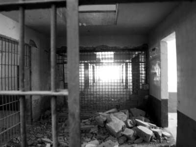 Inside the prisons at Abu Ghraib in Baghdad, Iraq, May 2003