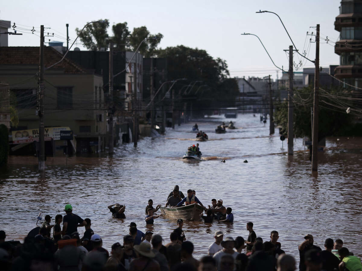 Scientists Warn Climate Change Is to Blame for Brazil’s Worst Floods in 80 Years