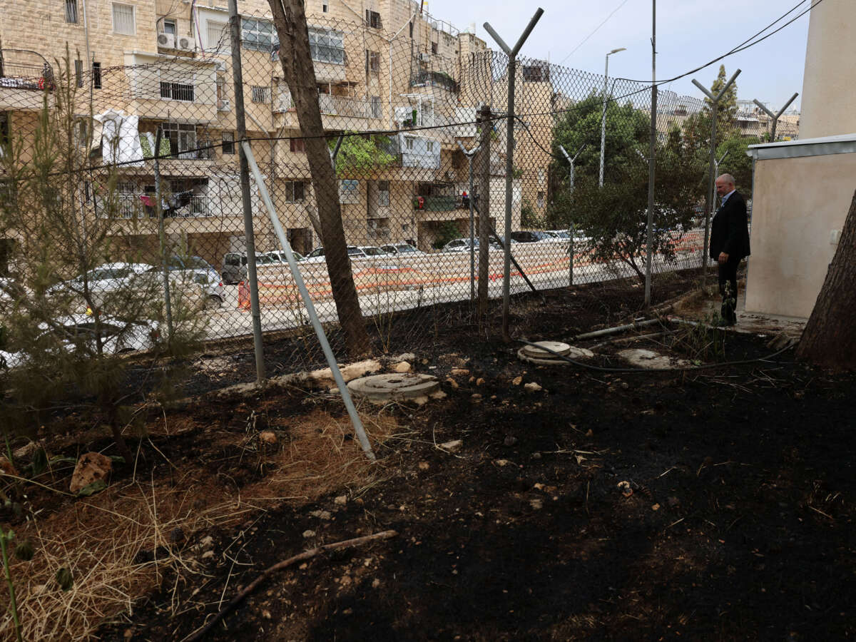 Israeli Extremists Set Fire to UNRWA’s Headquarters in East Jerusalem