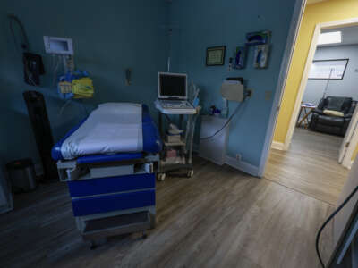 The examination room in A Woman's Choice clinic, which provides abortion care, on April 30, 2024, in Jacksonville, Florida.