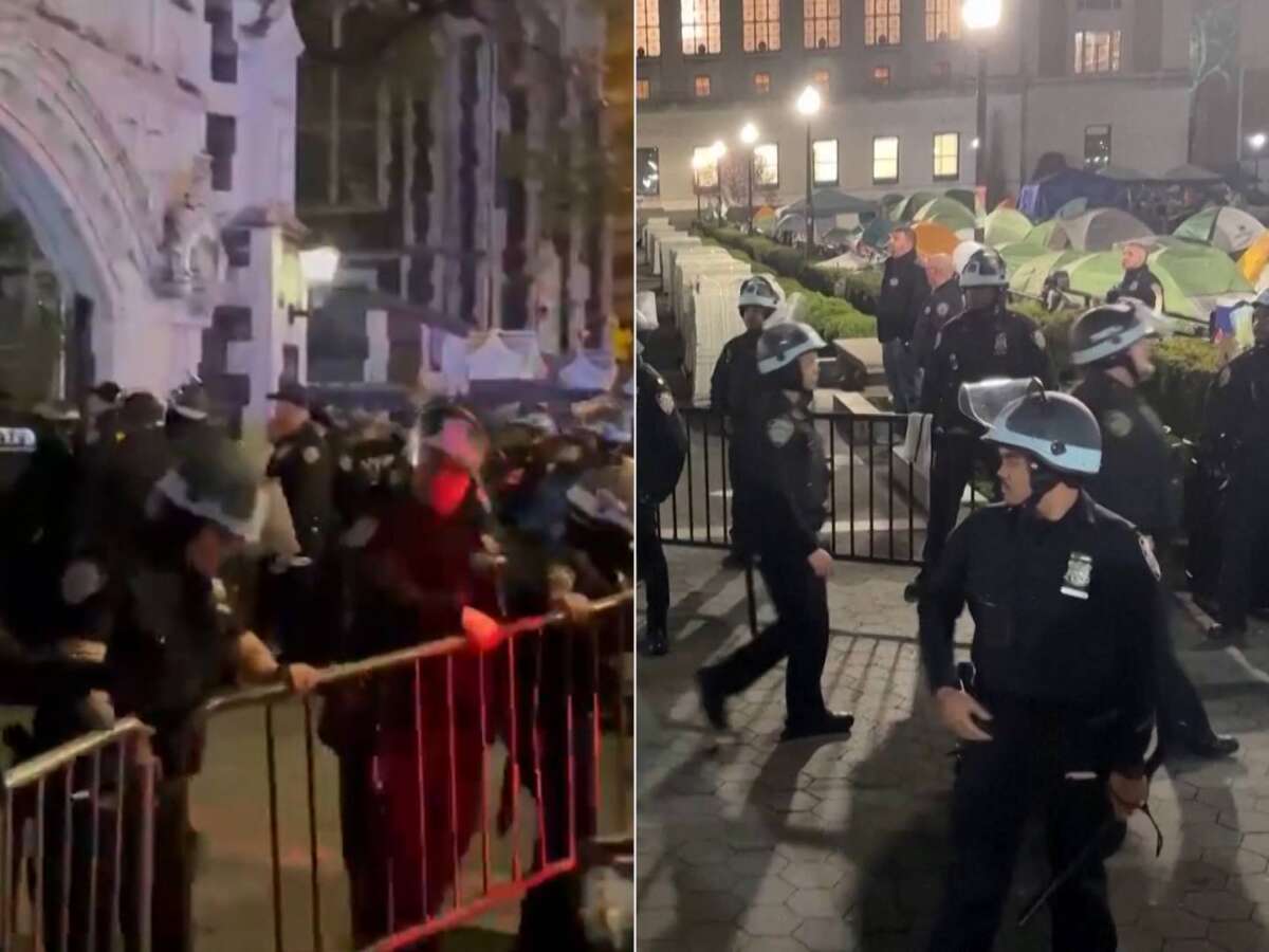 300+ Arrested in Police Raids on Columbia and CCNY to Clear Gaza Encampments