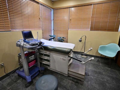 An operating room is pictured at Camelback Family Planning, an abortion clinic in Phoenix, Arizona, on April 18, 2024.