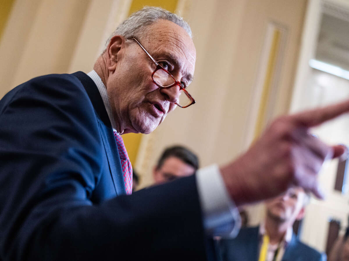 Schumer Hints at Bill to Carve Trump’s Jan. 6 Acts Out of Presidential Immunity