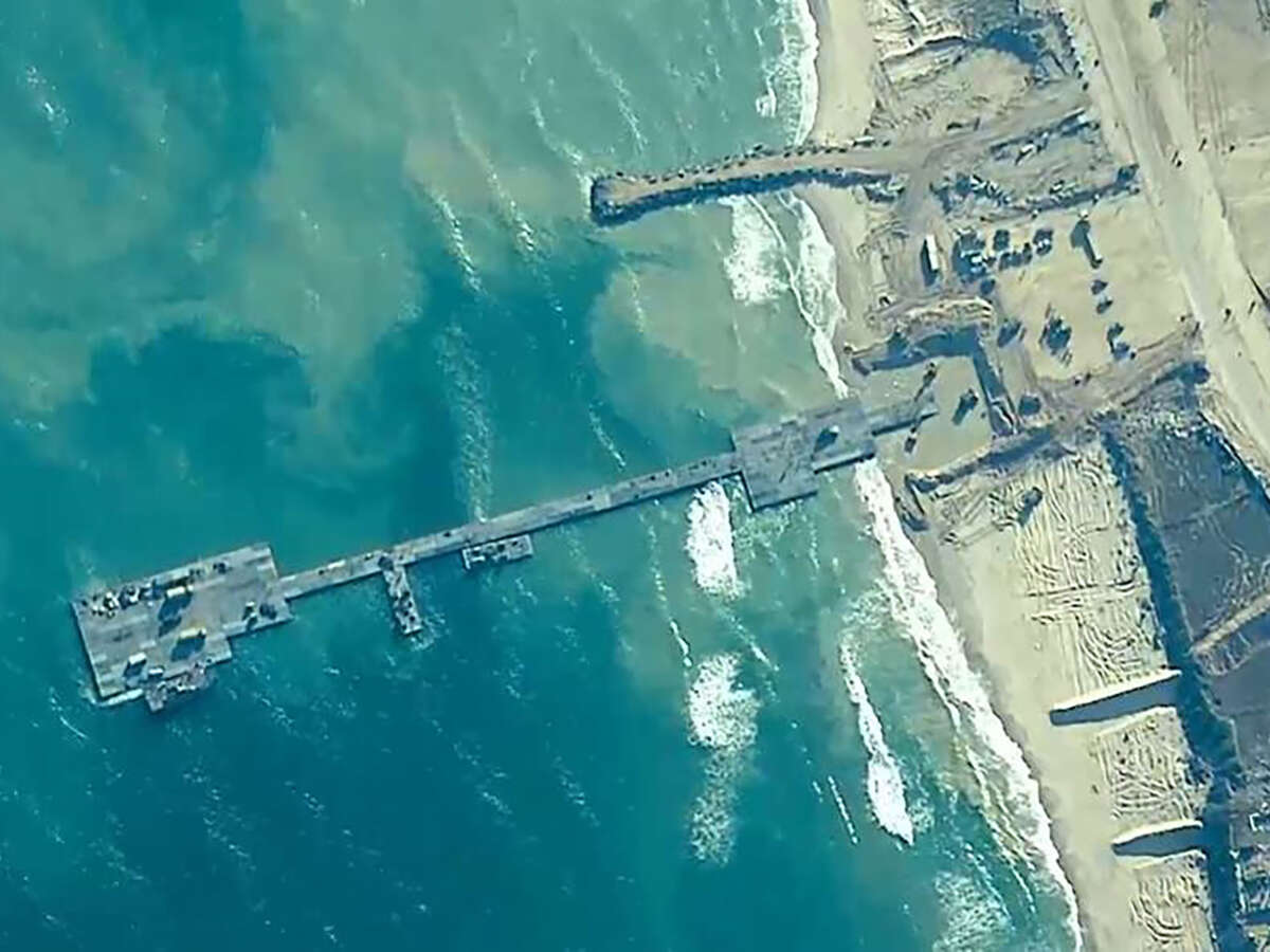 US’s $320M Gaza Pier Will Be Permanently Removed, Months Earlier Than Planned