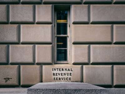 The Internal Revenue Service (IRS) building is pictured on August 18, 2022, in Washington, D.C.
