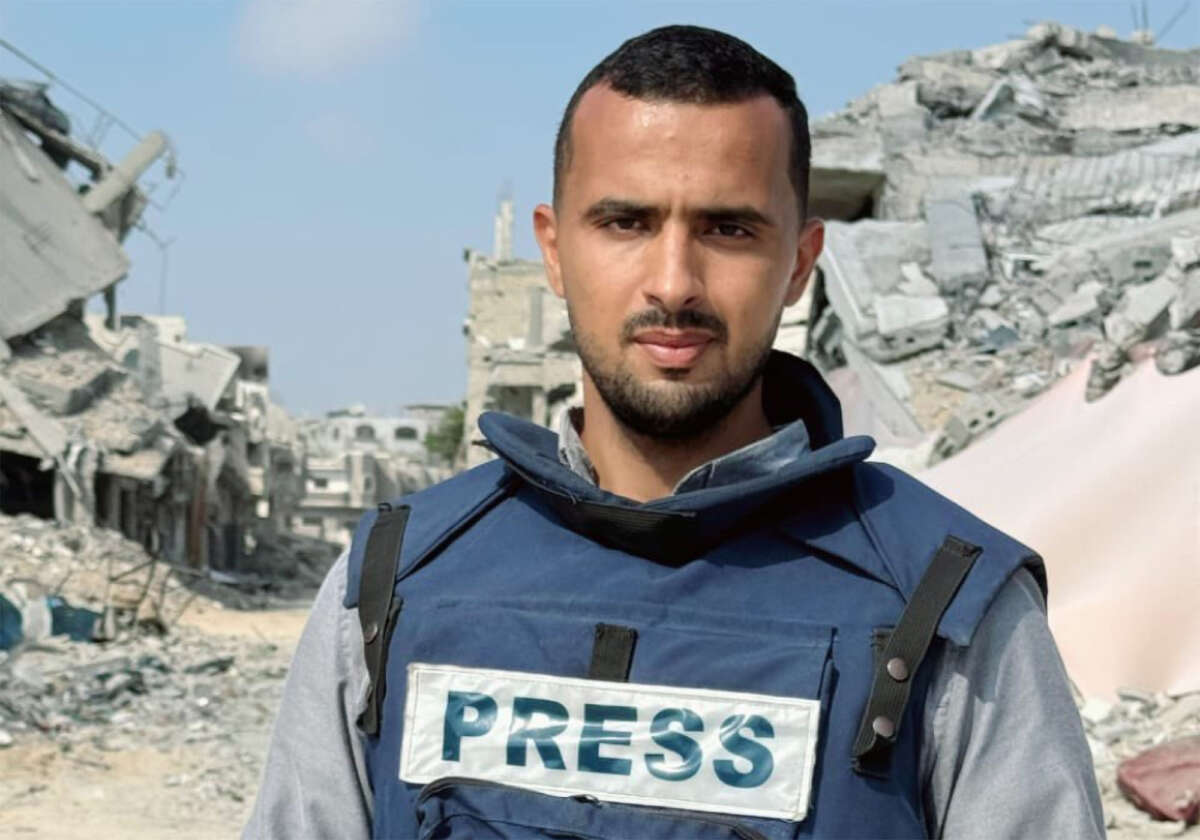 Al Jazeera Arabic correspondent Ismail Al Ghoul is pictured in photo provided by the network. Al Ghoul and and Al Jazeera cameraman Rami Al Rifi were killed in a targeted attack by the Israeli military on July 31, 2024.