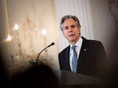 Secretary of State Antony Blinken speaks at an event on June 24, 2024 in Washington, D.C.