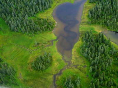 Headwaters of the Unuk River near the divide with Treaty Creek, pictured in 2016.