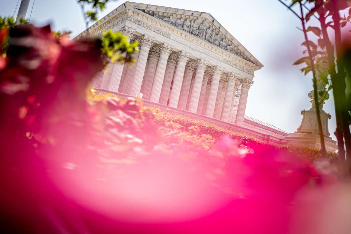 The Supreme Court is visible on July 29, 2024, in Washington, D.C.