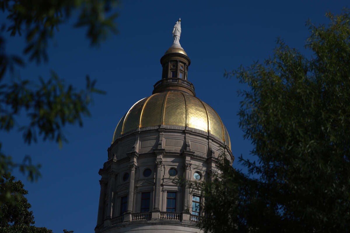 The Georgia State Capitol on August 15, 2023, in Atlanta, Georgia.