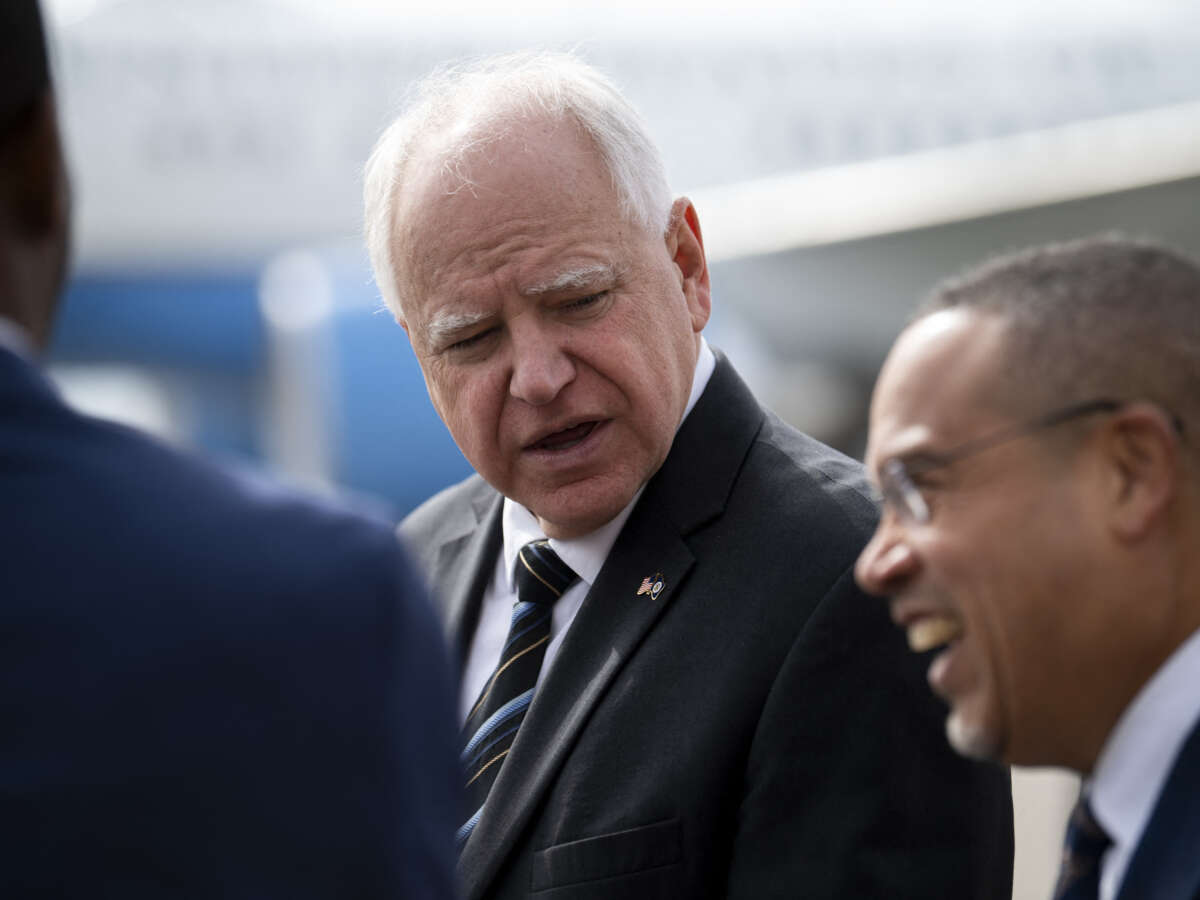 Sanders Pushes for Gov. Tim Walz as VP Pick Ahead of Minneapolis Rally