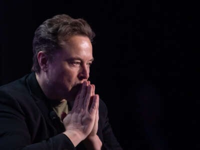 Elon Musk speaks at the Milken Institute's Global Conference at the Beverly Hilton Hotel, on May 6, 2024, in Beverly Hills, California.