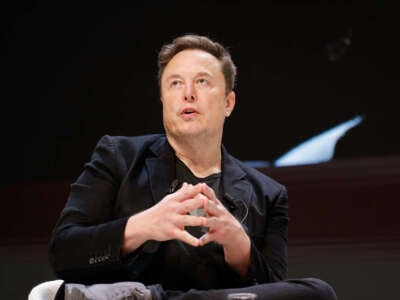 Chief Technology Officer of X Elon Musk speaks onstage at the Lumiere Theatre during the Cannes Lions International Festival Of Creativity 2024 - Day Three on June 19, 2024, in Cannes, France.