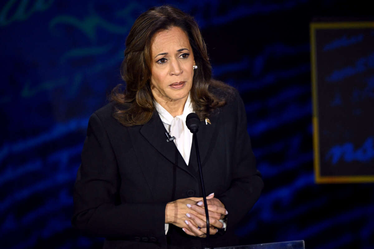 Kamala Harris at the presidential debate