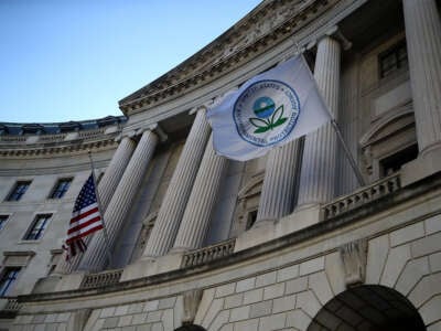 A view of the U.S. Environmental Protection Agency (EPA) headquarters on March 16, 2017, in Washington, DC.