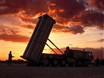 Lockheed Martin's Terminal High Altitude Area Defense (THAAD) system is in place in only a few places around the world.