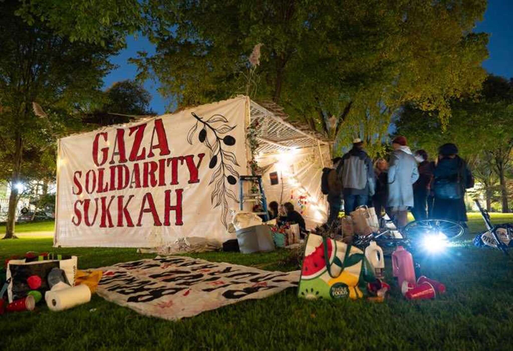 Jewish Students Mark Sukkot Holiday With Calls to End Israel’s Genocide