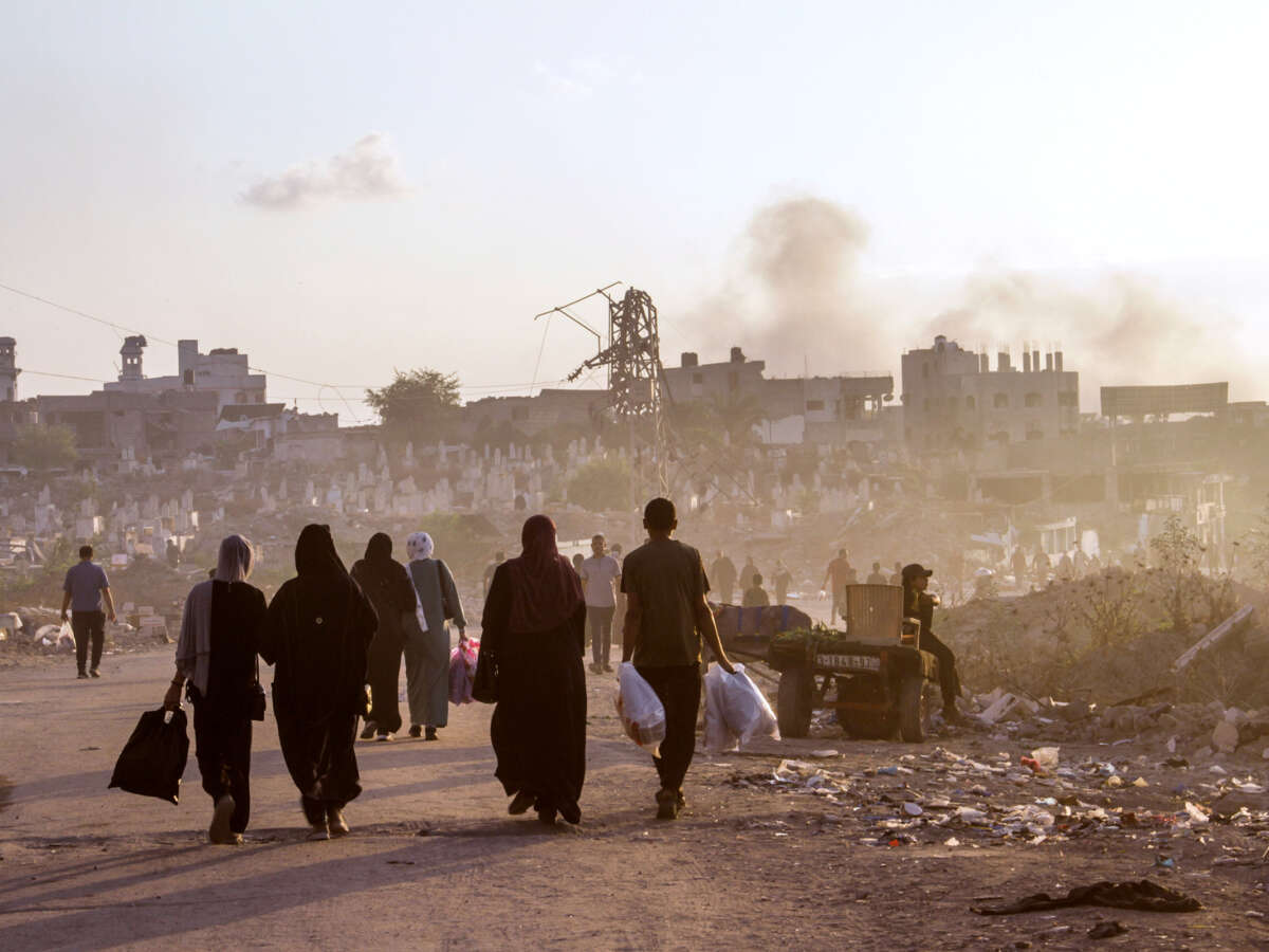 UN Report Warns a Year of Israeli Bombing Has Set Gaza Back Nearly 7 Decades
