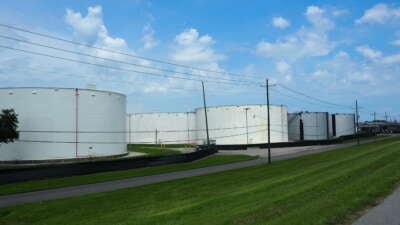 International-Matex Tank Terminals in the historic Black community of Elkinsville in St. Rose, Louisiana, as seen on September 8, 2023.