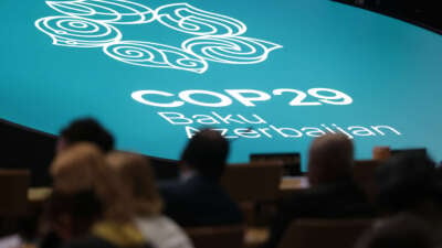 Representatives of parties attend the resumed High-Level Segment on day eight at the UNFCCC COP29 Climate Conference on November 19, 2024, in Baku, Azerbaijan.