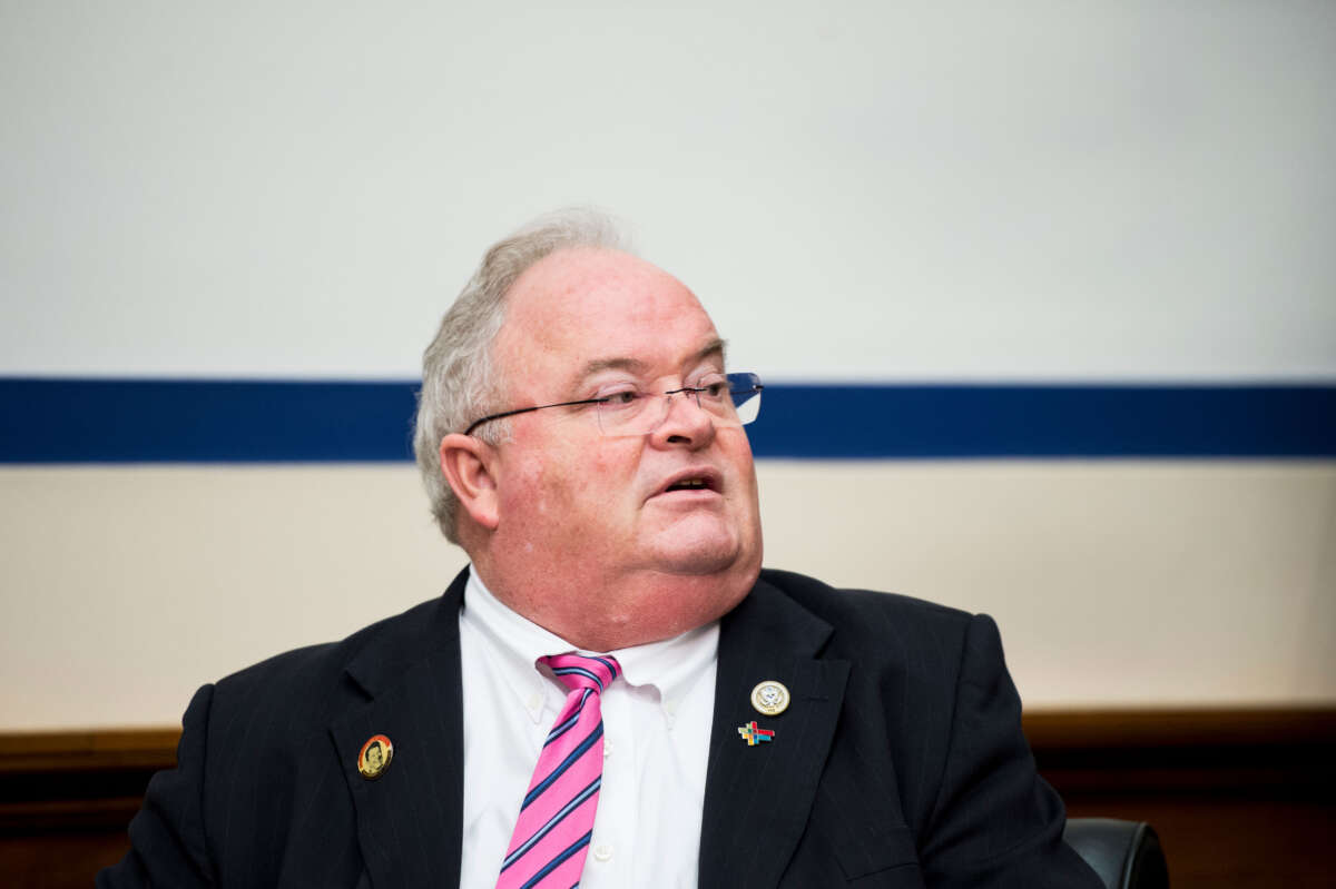 Rep. Billy Long is pictured at the House Energy and Commerce Committee meeting to organize for the 115th Congress on January 24, 2017.