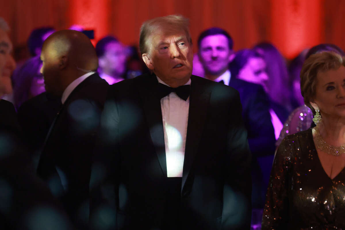 President-elect Donald Trump attends the America First Policy Institute Gala held at Mar-a-Lago on November 14, 2024, in Palm Beach, Florida.