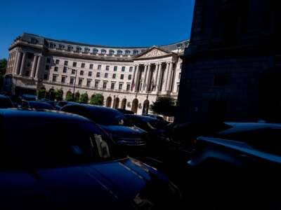 The Environmental Protection Agency (EPA) headquarters in Washington, D.C., on June 29, 2022.