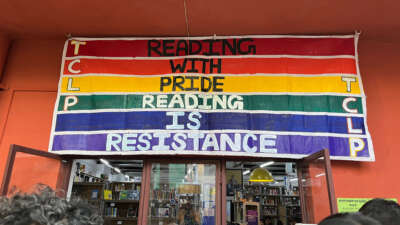 LGBTQ+ community members are welcome at the The Community Library Project in Delhi.