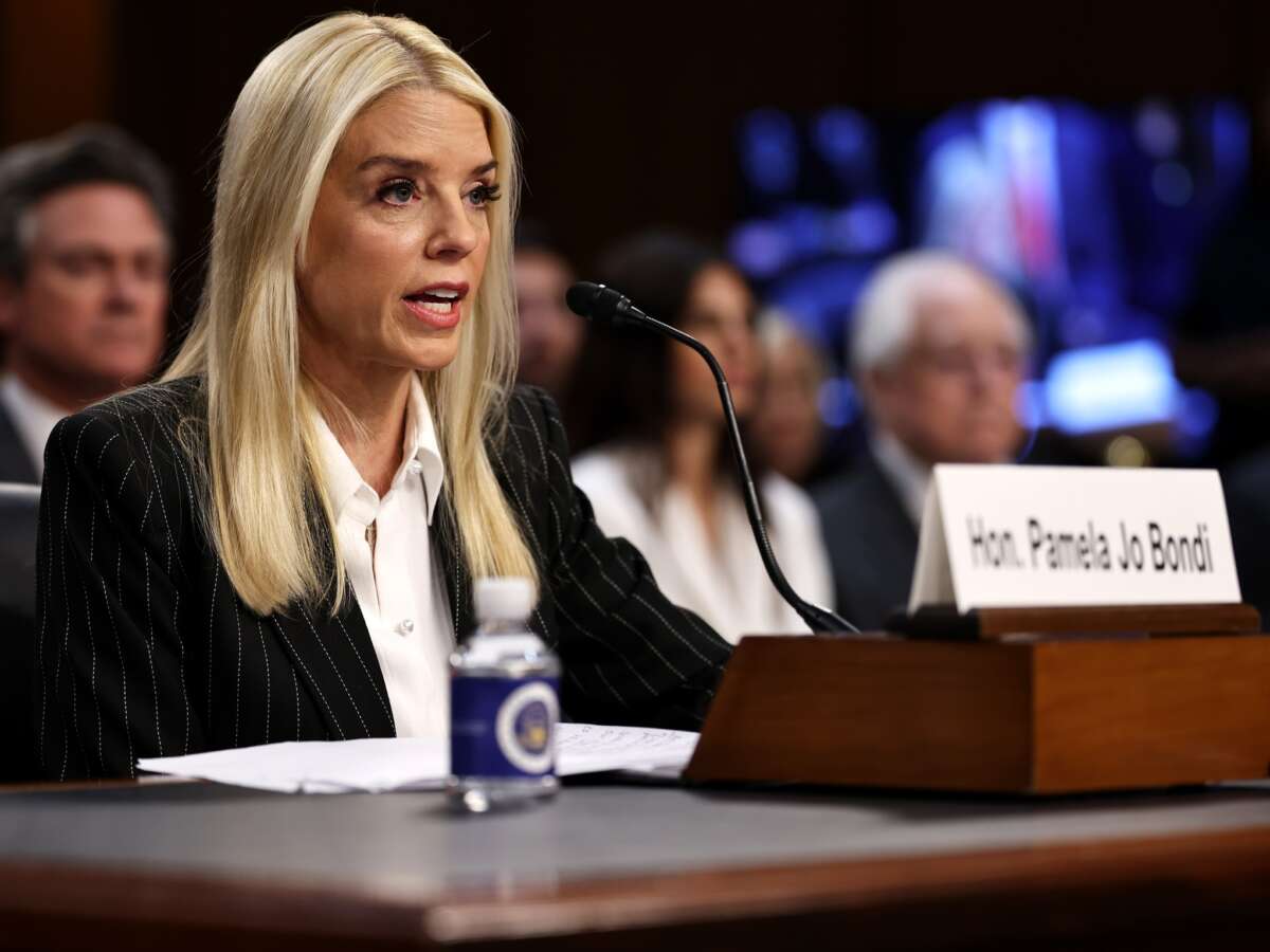 Pam Bondi, Trumps Pick for AG, Refuses to Acknowledge Results of 2020 Election