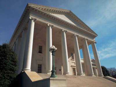 The Virginia State Capitol is pictured in Richmond, Virginia.