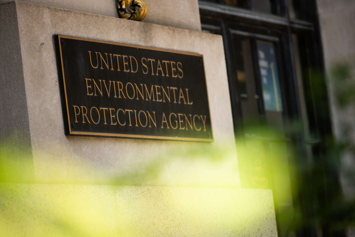 The United States Environmental Protection Agency building is seen on August 21, 2024, in Washington, D.C.