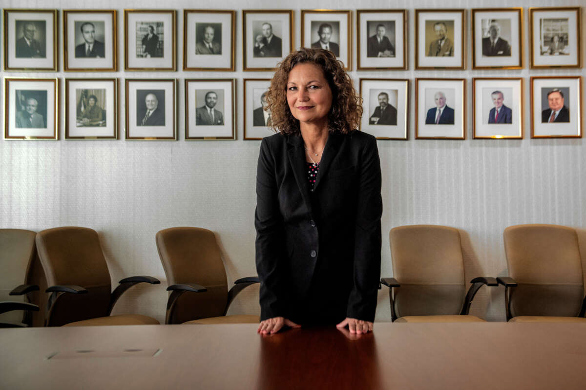 Jennifer Abruzzo, general counsel of the National Labor Relations Board, is seen in Washington, D.C., on September 20, 2022.