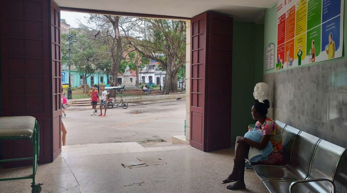 Policlinics like this one in Old Havana are open and available free of charge.