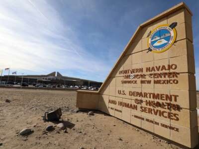 The Northern Navajo Medical Center in Shiprock, New Mexico.